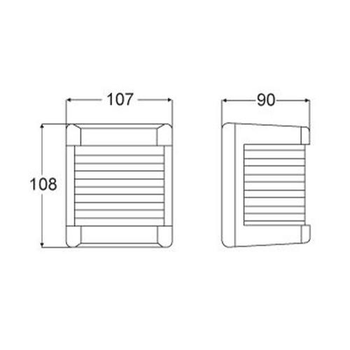 LANTERNA STYRBORD 0-20M